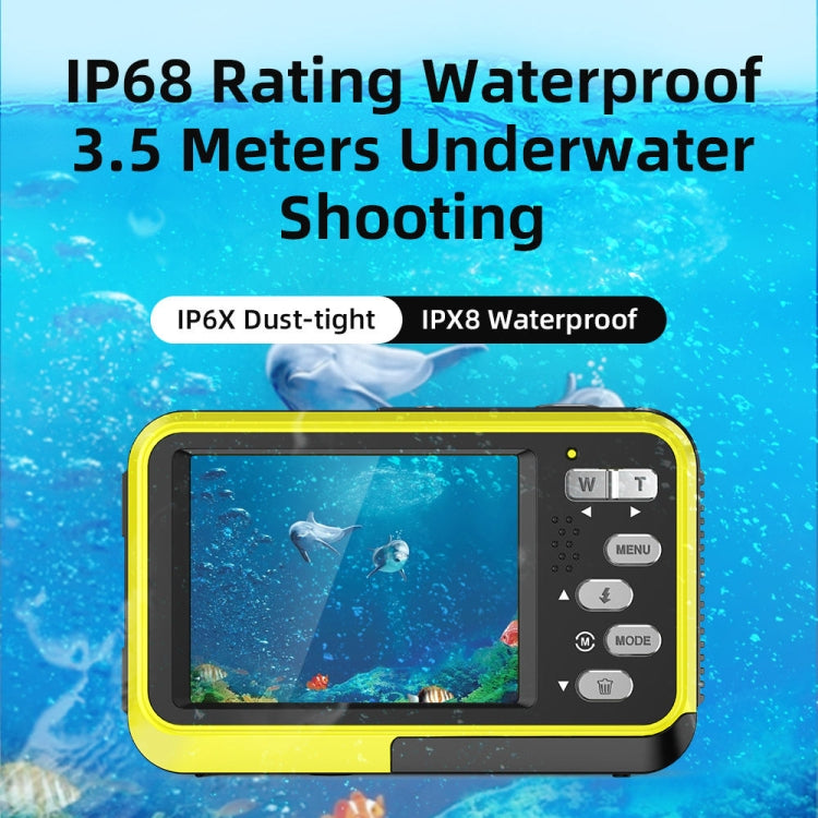 WDC901 3.5m Waterproof 48MP HD Dual Screen Outdoor Sports Digital Camera, US Plug, UK Plug, EU Plug, AU Plug WDC901 3.5m Waterproof 48MP HD Dual Screen Outdoor Sports Digital Camera, US Plug, UK Plug, EU Plug, AU Plug